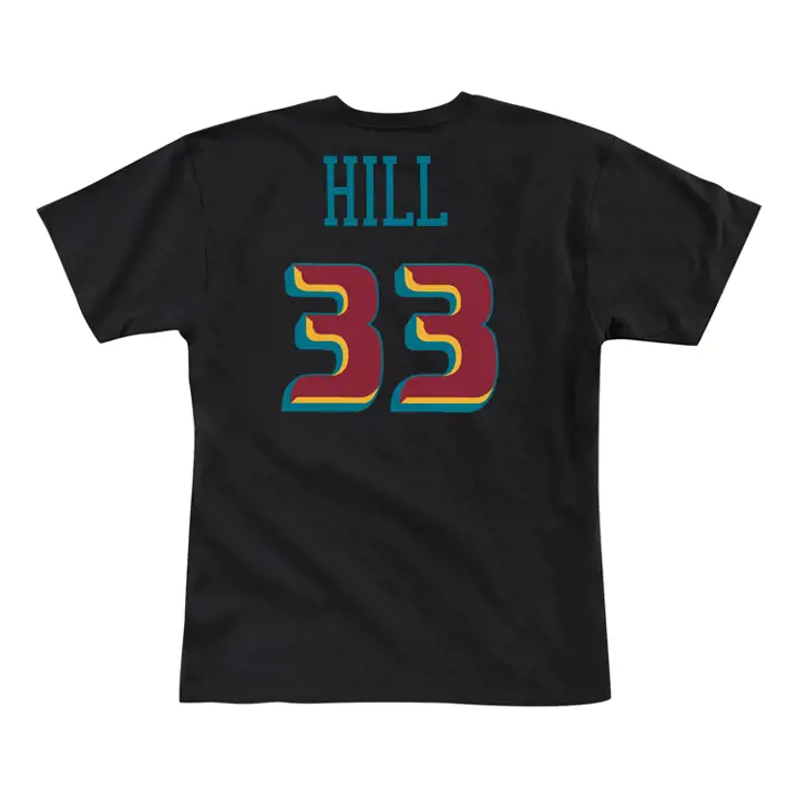 T-shirt joueur PISTONS NBA Reload Grant Hill NOIR
