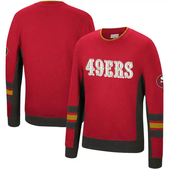 San Francisco 49ers NFL Hometown Champs Sweat-shirt ras du cou ROUGE