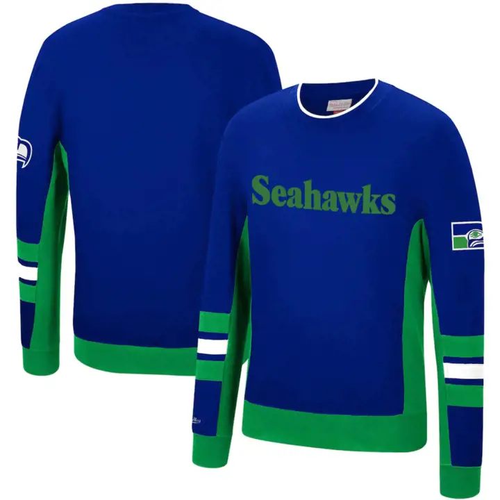 Sweat-shirt ras du cou Seattle Seahawks NFL Hometown Champs MARINE