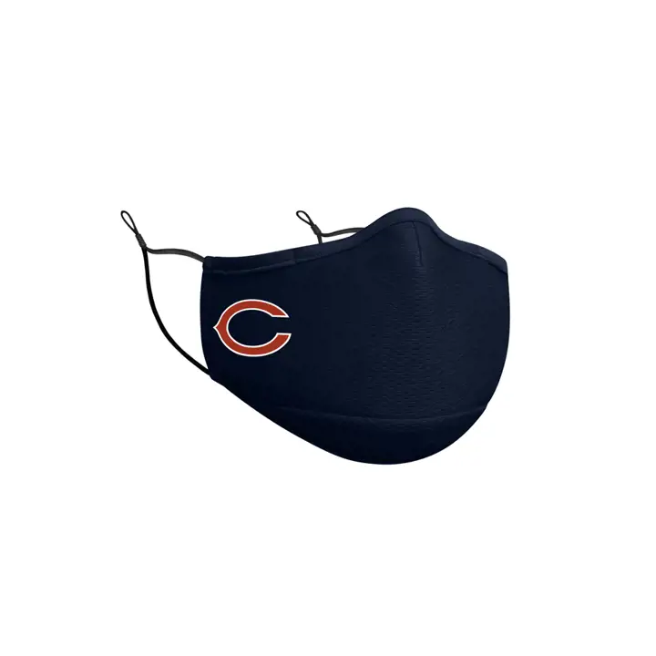 Chicago Bears Masque Facial Officiel BLEU MARINE