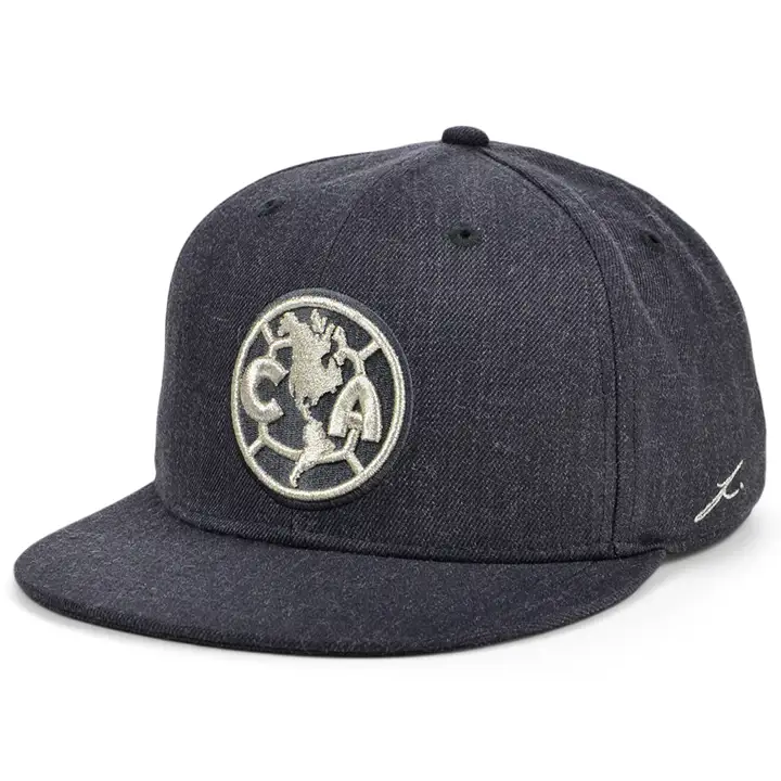 Casquette SNAPBACK platinium Club America Soccer noire
