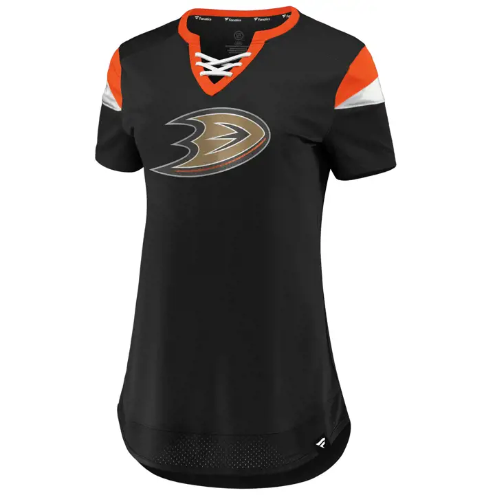 Haut à lacets Athena pour femme LNH Anaheim Ducks