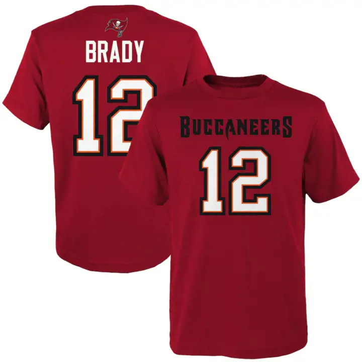 BUCCANEERS NFL T-Shirt N&N Tom Brady pour jeune enfant éligible