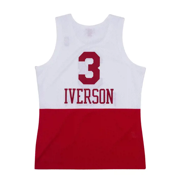 Maillot NBA Swingman M&N Philadelphia 76ers Iverson blc/rge