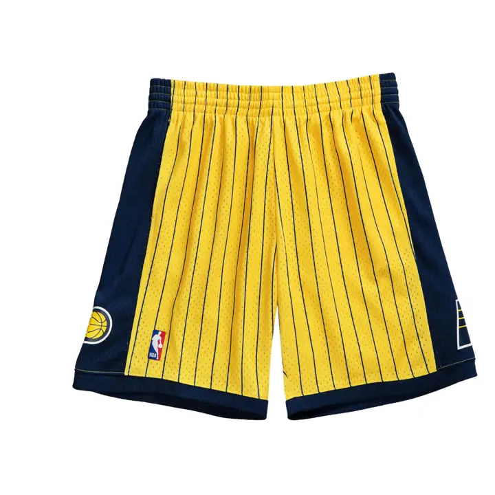 Shorts Swingman M&N NBA Indiana Pacers jaune