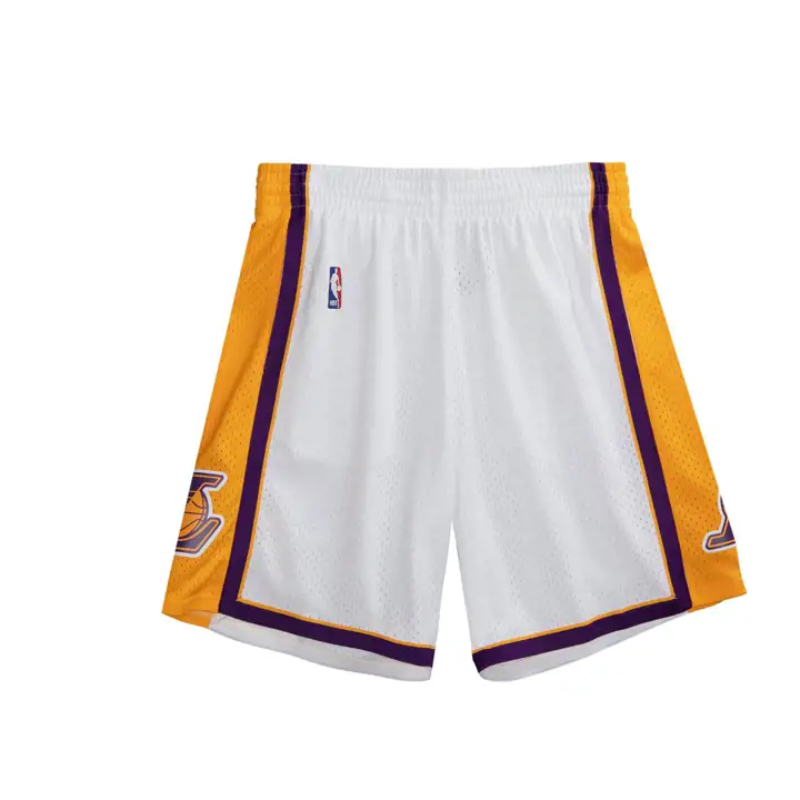 Shorts NBA M&N Swingman Los Angeles Lakers blanc