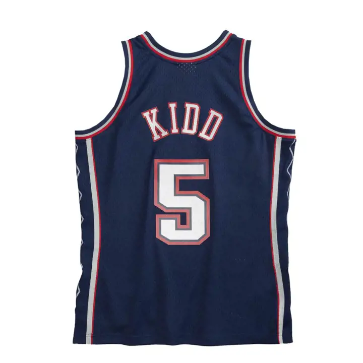 Maillot NBA M&N Swingman Kidd New Jersey Nets bleu marine