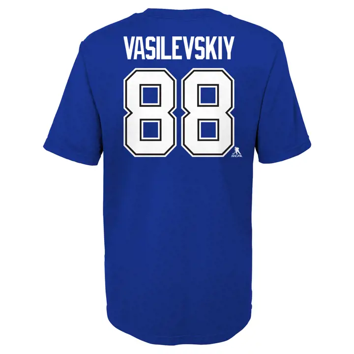 T-shirt Enfant NHL Lightning Joueur Andrei Vasilevskiy rbl