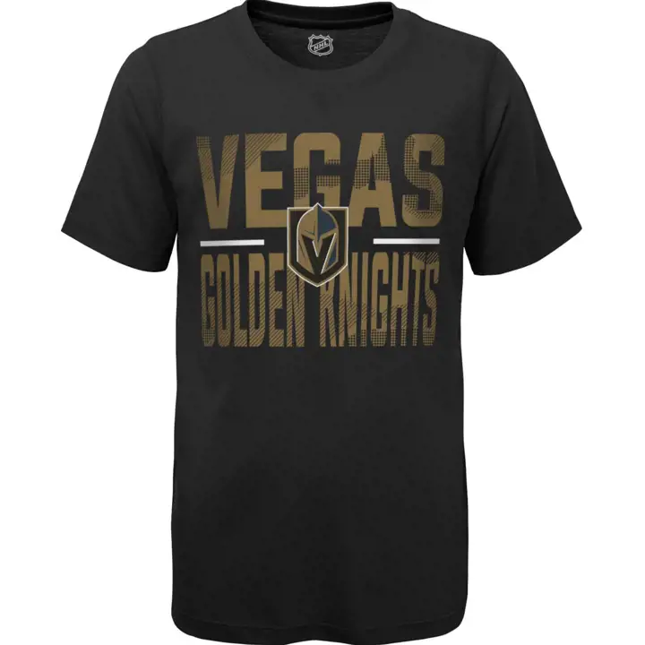 T-shirt NHL Youth Hustle Vegas Golden Knights 20 noir