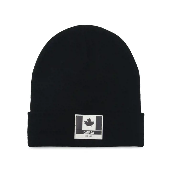 Local Crowns Le Patch Tricot État Canada Noir
