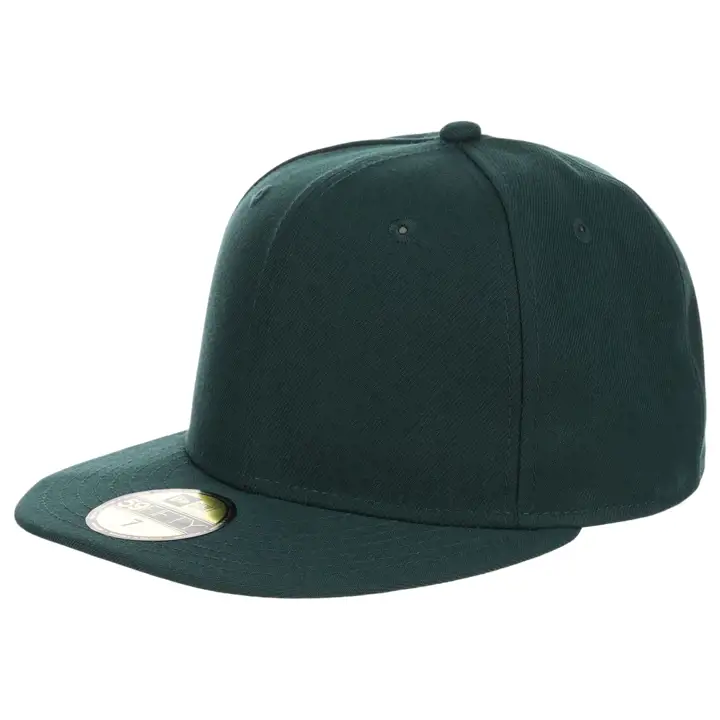 Casquette 59FIFTY vierge New Era personnalisée vert foncé
