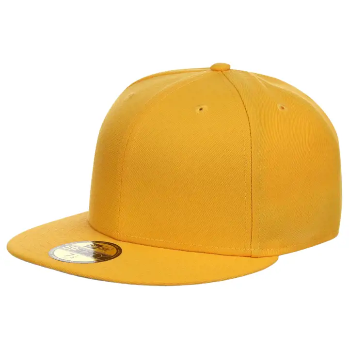 Casquette 59Fifty vierge New Era personnalisable JAUNE