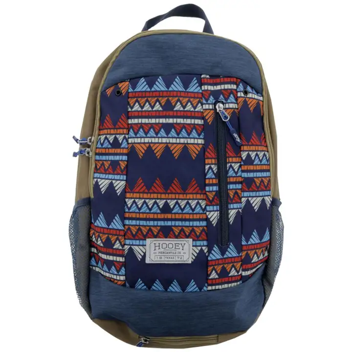 Sac à dos HOOey Rockstar assorti rouge/bleu
