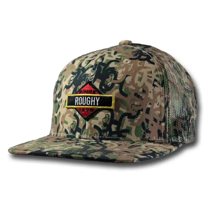 Casquette HOOey Roughy style camionneur camouflage