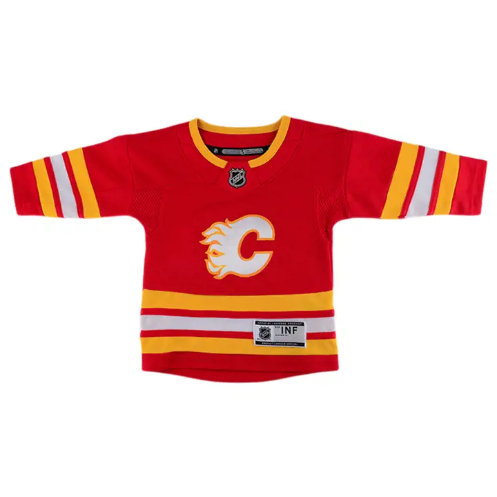 FLAMES LNH Maillot Premier Enfant rouge/jaune/blanc