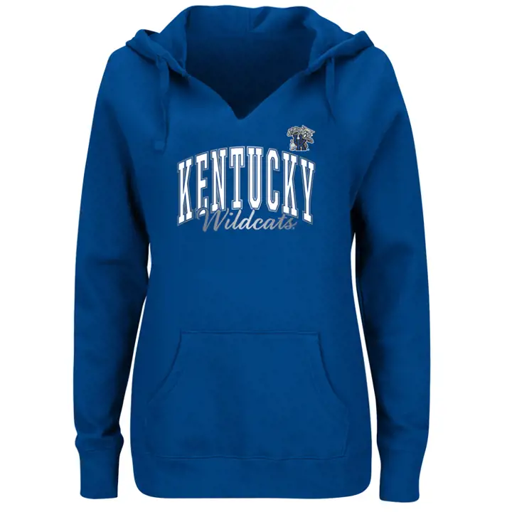 Kentucky Wildcats NCAA – Sweat à capuche pour femme, grande taille, 20 rbl