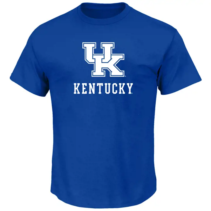 T-shirt à grand logo Kentucky Wildcats NCAA grandes tailles rbl