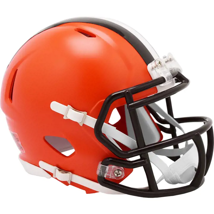 Mini-casque de vitesse Cleveland Browns ORG/MAR