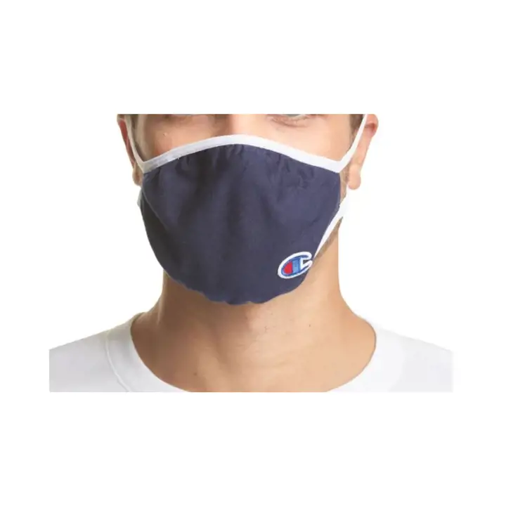 Lot de 3 masques Champion Ellipse pour adulte, marine