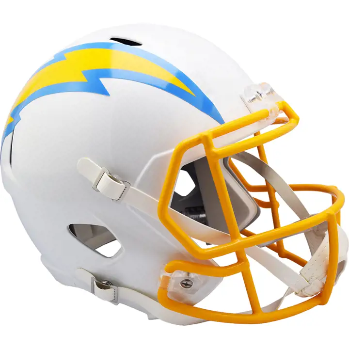 Casque de vitesse réplique Los Angeles Chargers BLA/JAU