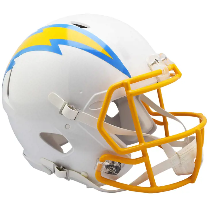 Casque authentique Los Angeles Chargers Speed BLC/JNE