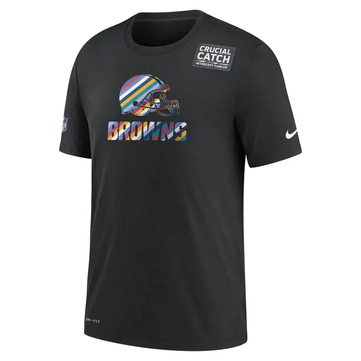 CLEVELAND BROWNS NFL T-shirt Crucial Catch 20 noir