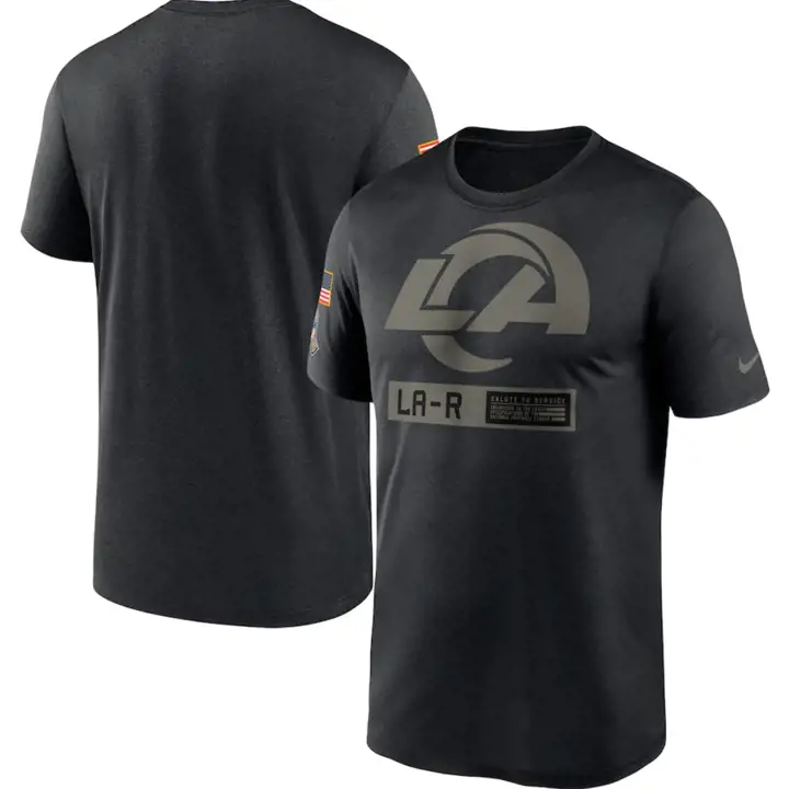 T-Shirt LOS ANGELES RAMS NFL Salute to Service Legend 20 noir