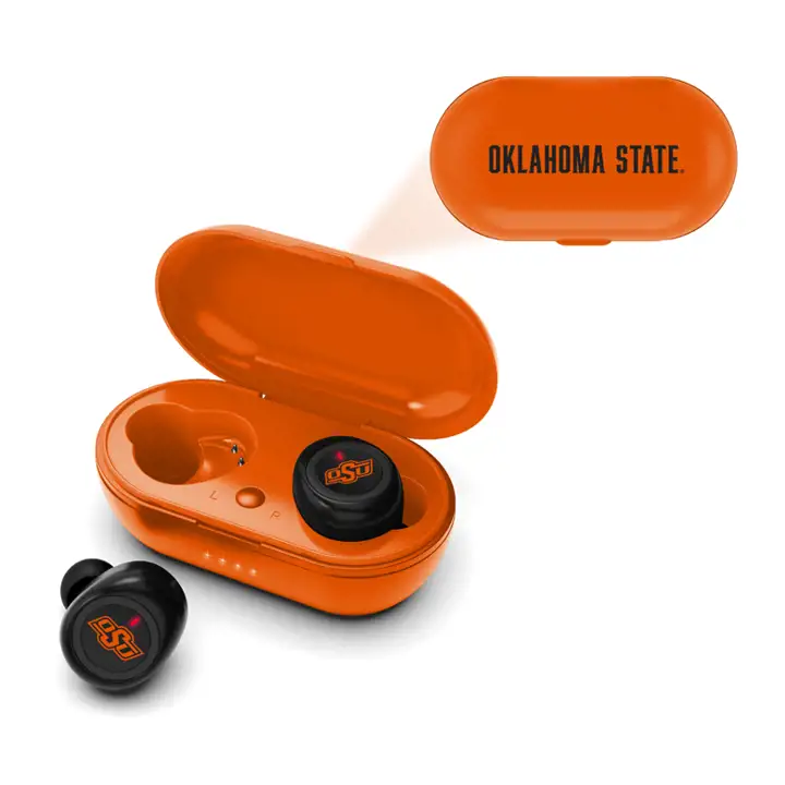 Écouteurs sans fil authentiques Oklahoma State Cowboys