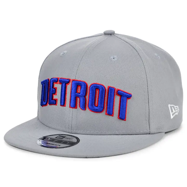 Casquette 9FIFTY grise NBA Detroit Pistons 20