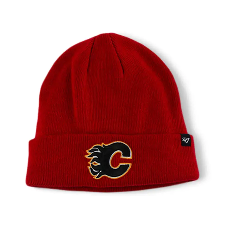 CALGARY FLAMES NHL Bonnet en tricot '47 RED