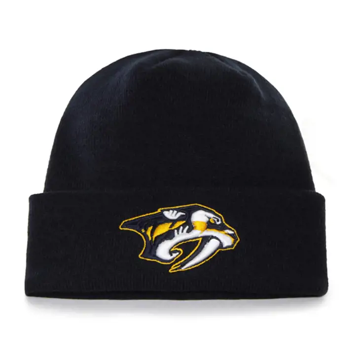 NASHVILLE PREDATORS LNH Bonnet revers '47 Jaune