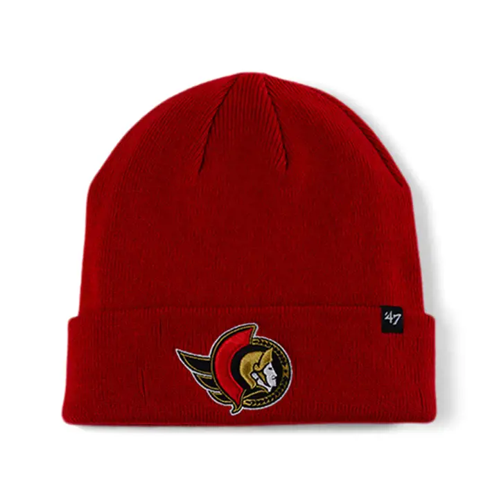 OTTAWA SENATORS NHL Bonnet à revers '47 Basic ROUGE