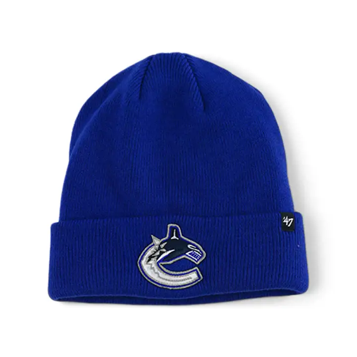 VANCOUVER CANUCKS LNH Bonnet en tricot à revers « ’47 » LTRYL