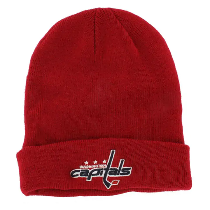 WASHINGTON CAPITALS LNH Bonnet en tricot à revers « Basic '47 » MARINE