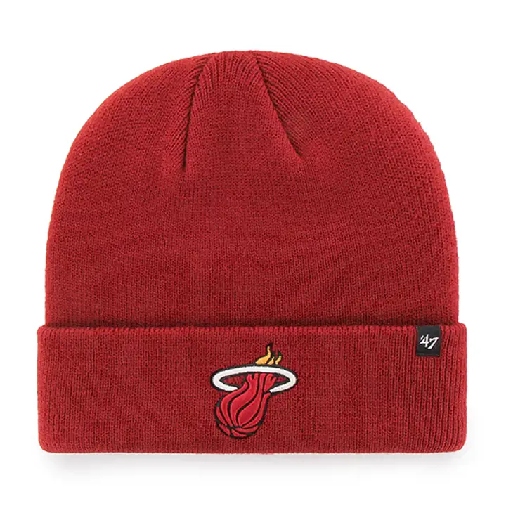 Miami Heat NBA TC Bonnet revers Rouge