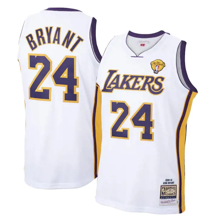 LAKERS NBA M&N Maillot authentique Kobe Bryant blc