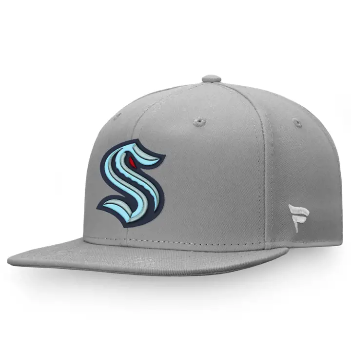Seattle Kraken LNH Fanatics Core Snapback GRIS