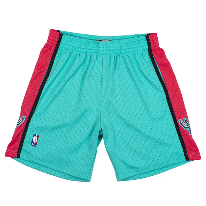 Shorts Swingman NBA Reload Collection des San Antonio Spurs - turquoise