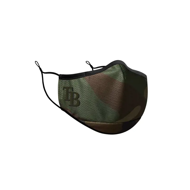 Masque facial camouflage des Rays de Tampa Bay CAMO