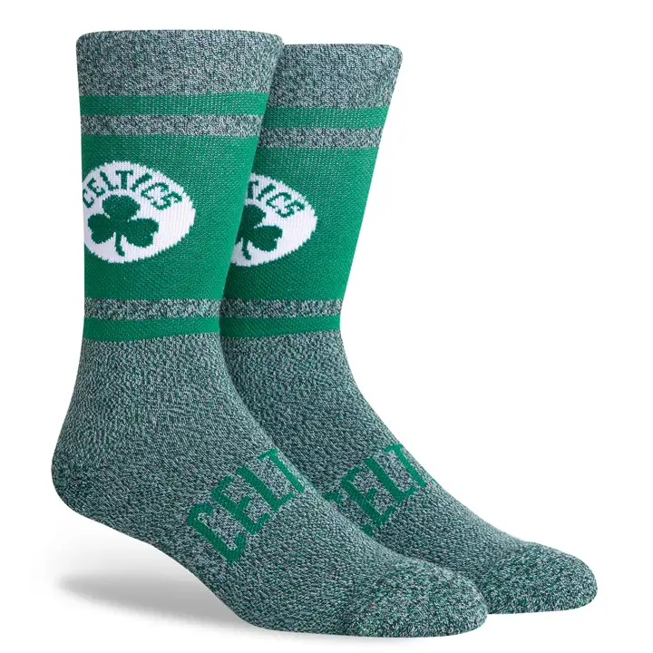 Chaussettes Boston Celtics NBA Varsity Crew noir/vert