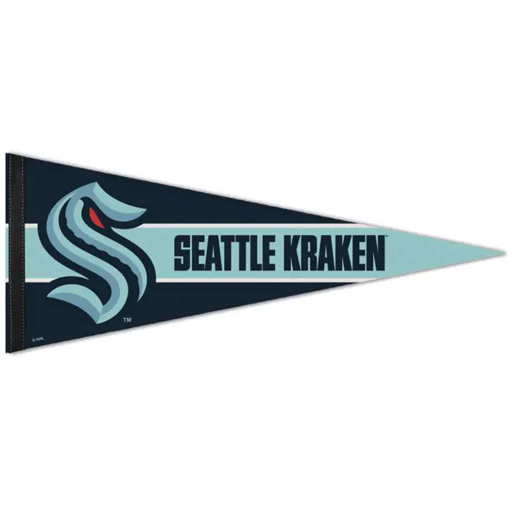 Fanion de qualité supérieure Seattle Kraken 12x30