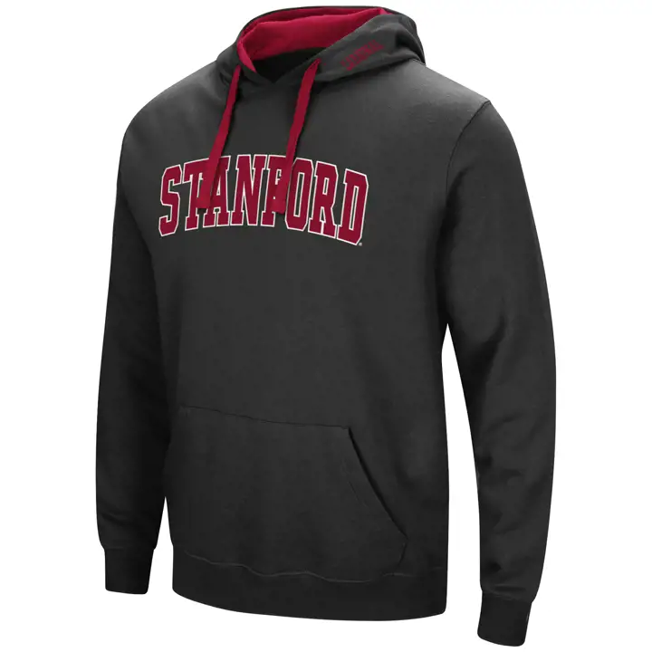 Stanford Cardinal 2F NCAA Sweat à capuche arc et logo noir
