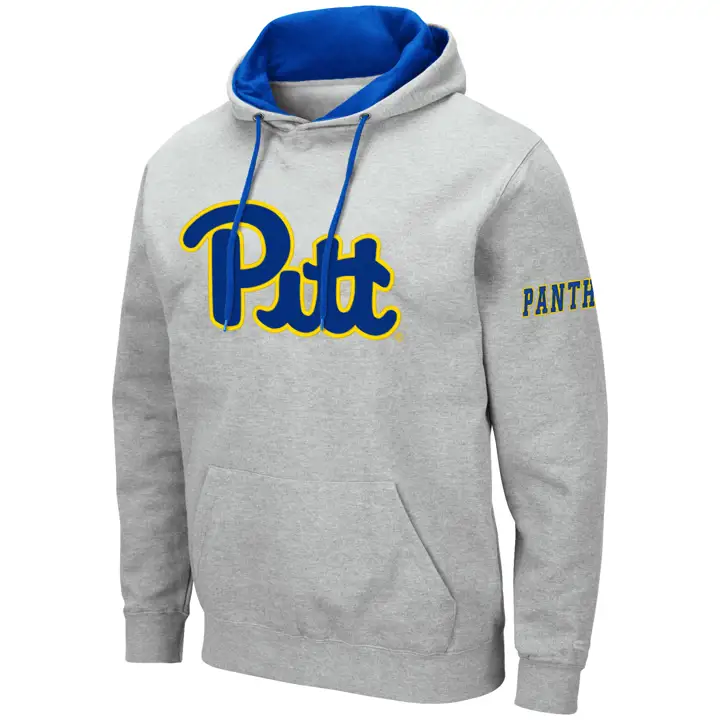Pittsburgh Panthers 2F NCAA Grand Logo Hoodie lgry