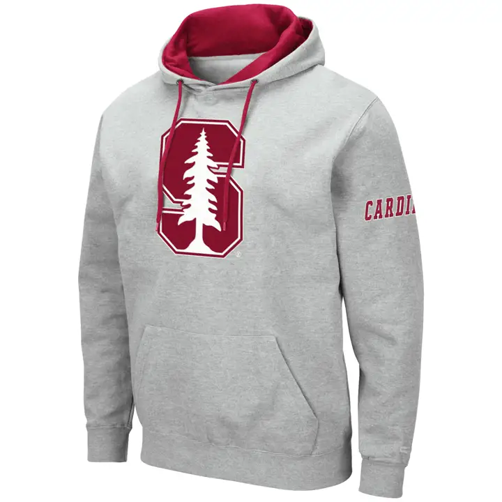 Stanford Cardinal 2F NCAA Big Logo Hoodie lgry