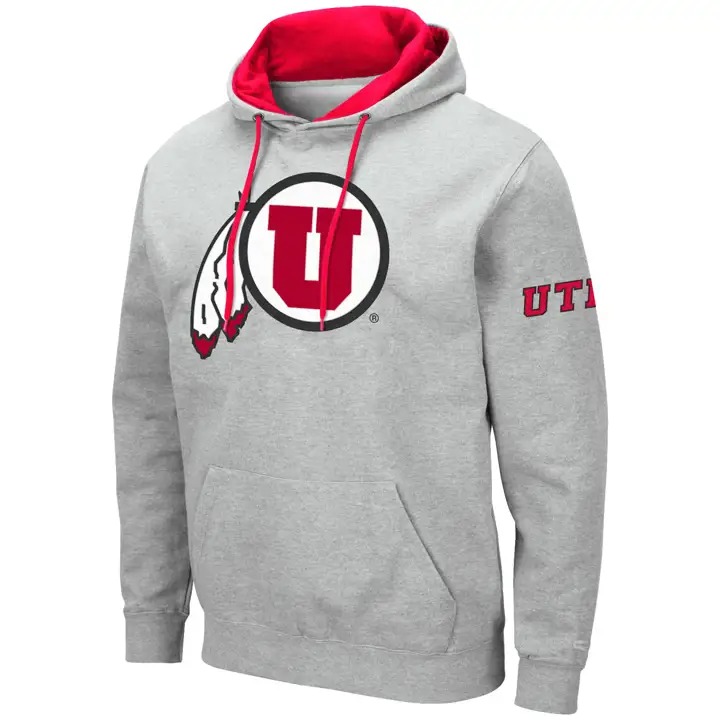 Utah Utes 2F Sweat à capuche grand logo NCAA lgry