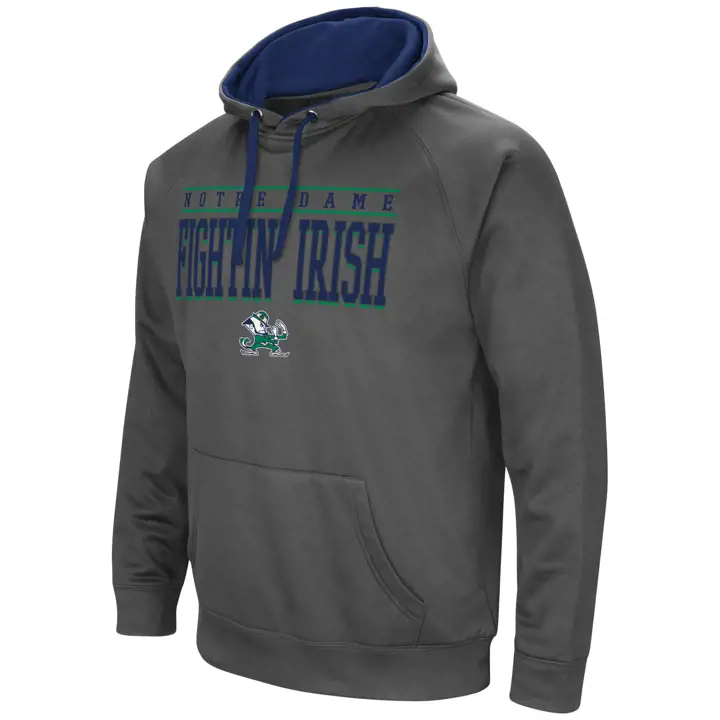 Sweat à capuche performant en polyester Notre Dame Fighting Irish NCAA