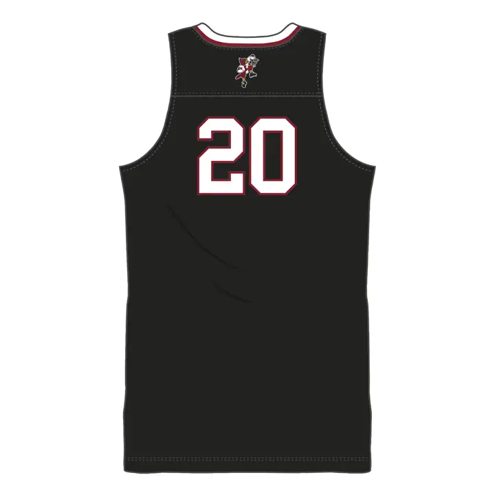 Maillot Swingman Louisville Cardinals NCAA Reverse Retro NOIR
