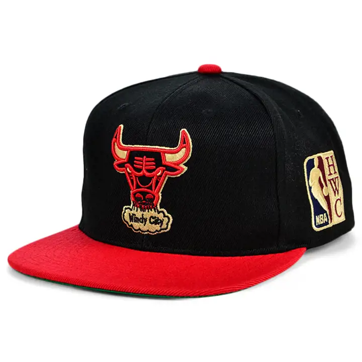 Chicago Bulls HWC PATCH N GO SNAPBACK NOIR/ROUGE