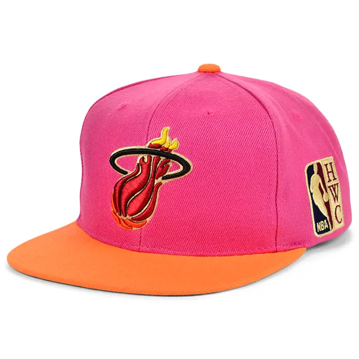 Casquette Miami Heat HWC PATCH N GO SNAPBACK ROSE/ORG