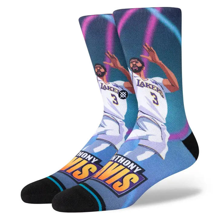 Los Angeles Lakers NBA Chaussettes Future Star Crew jaune